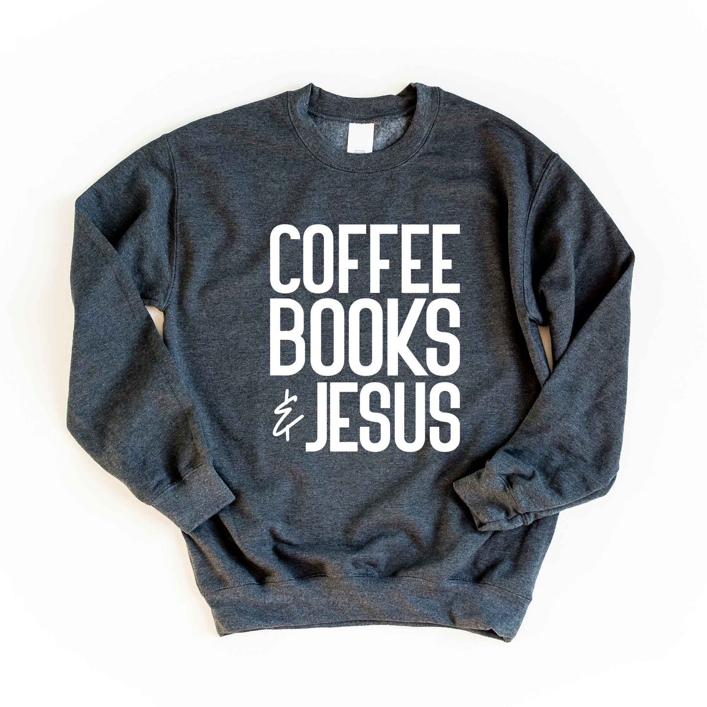 Coffee Books Jesus | Sweatshirt