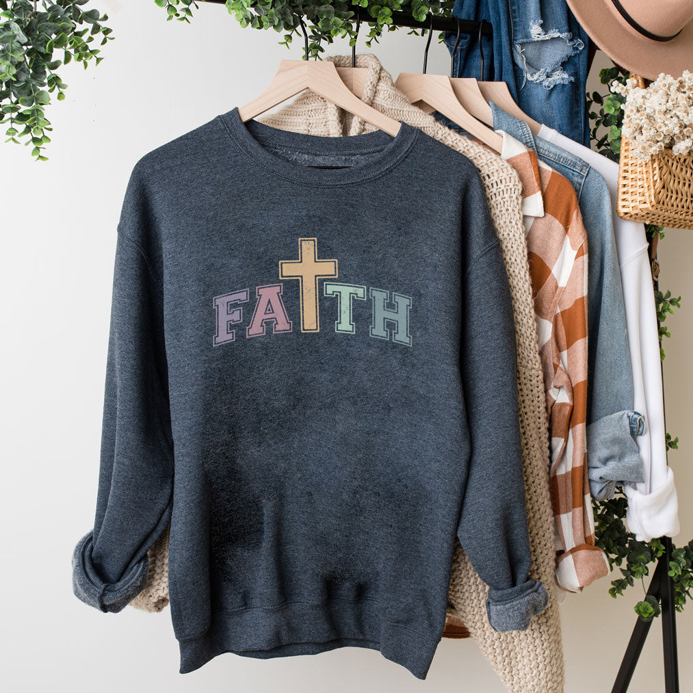 Faith Cross | Sweatshirt