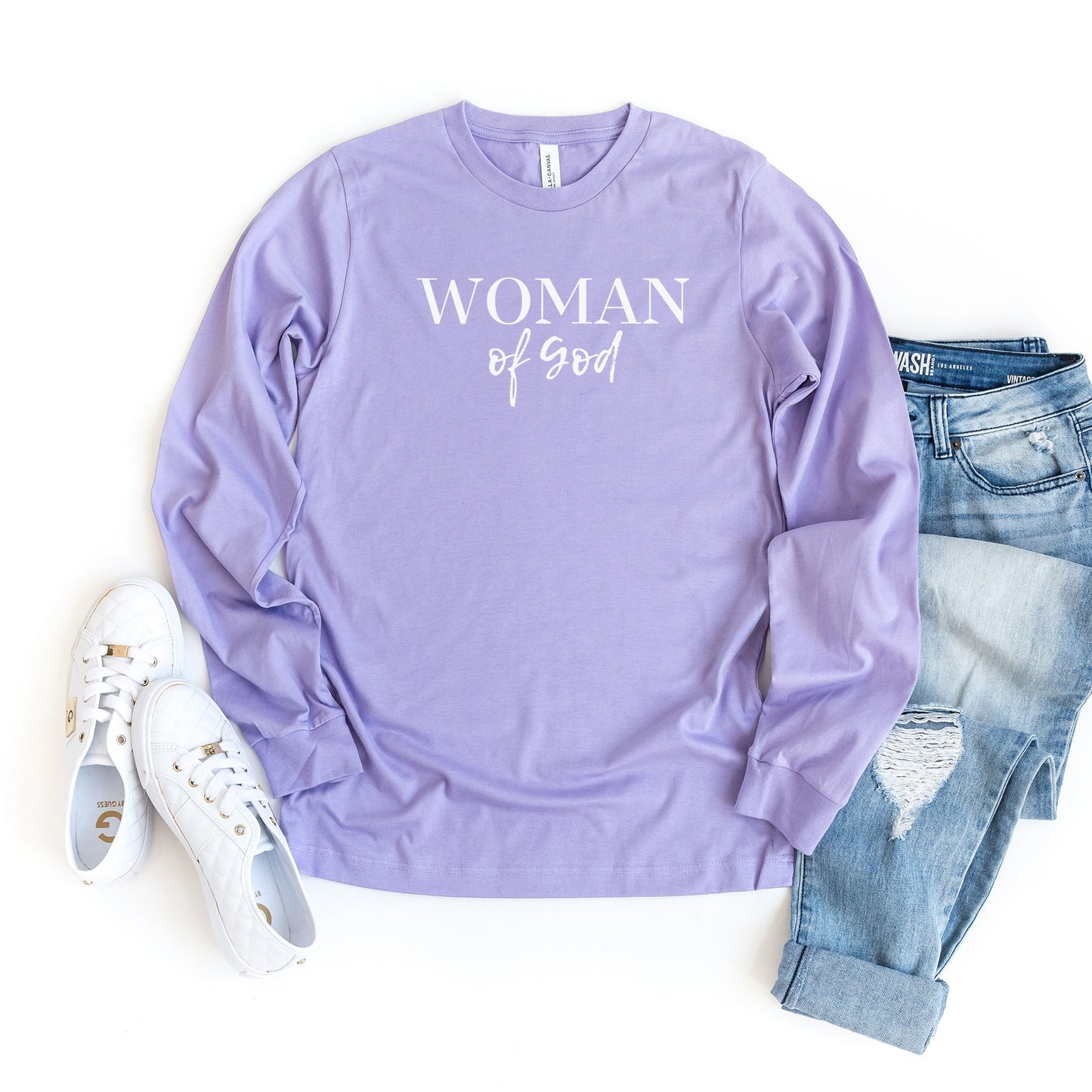 Woman Of God | Long Sleeve Crew Neck