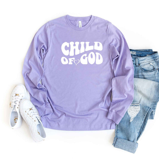 Child Of God Heart | Long Sleeve Crew Neck