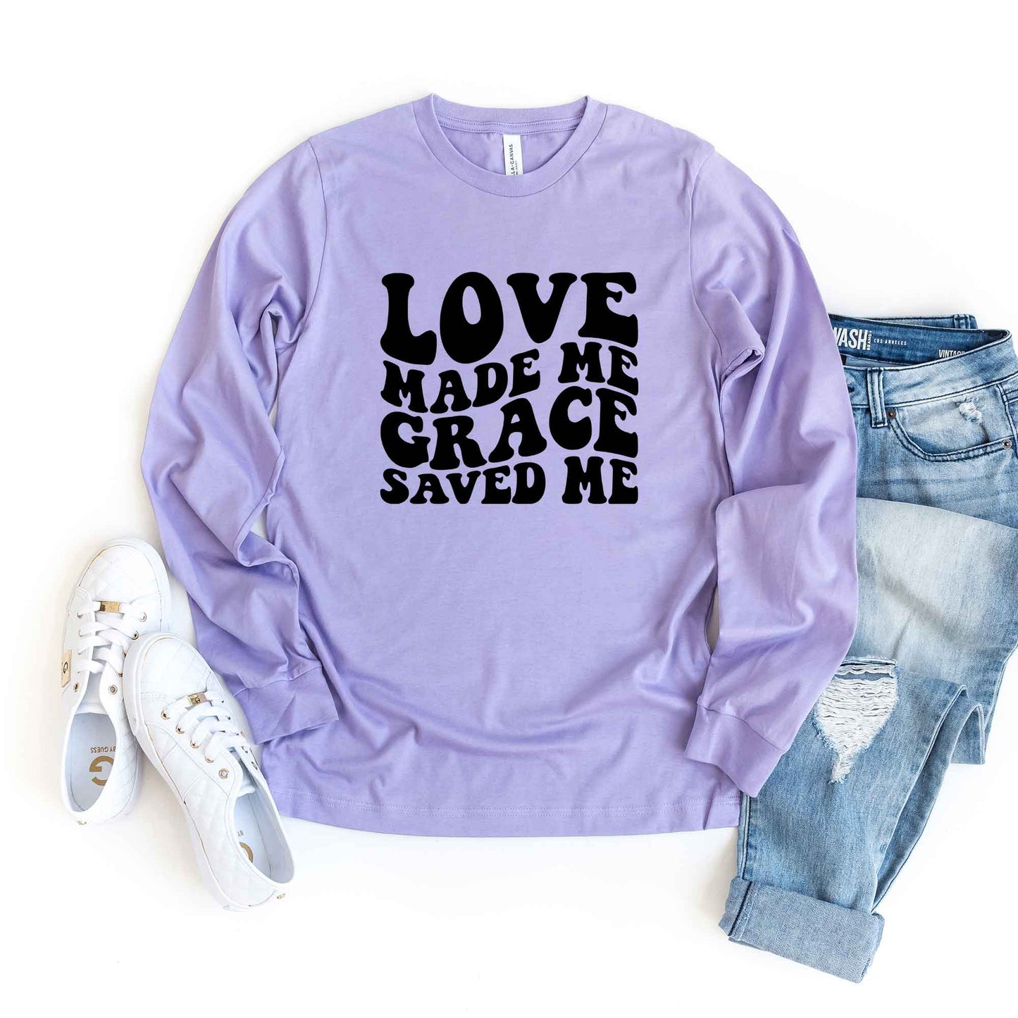 Love Made Me | Long Sleeve Crew Neck