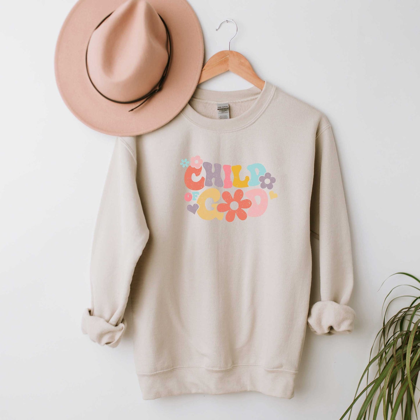 Child Of God Flowers | Sweatshirt