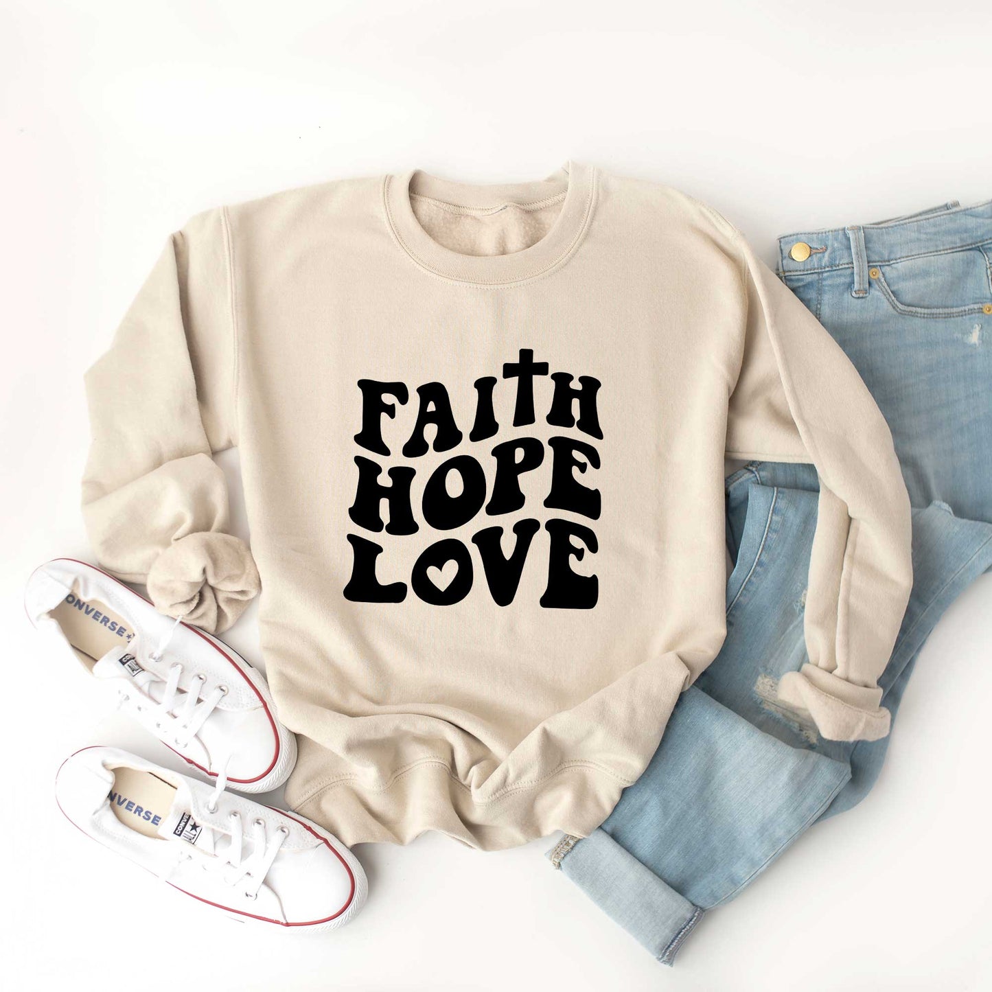 Faith Hope Love | Sweatshirt