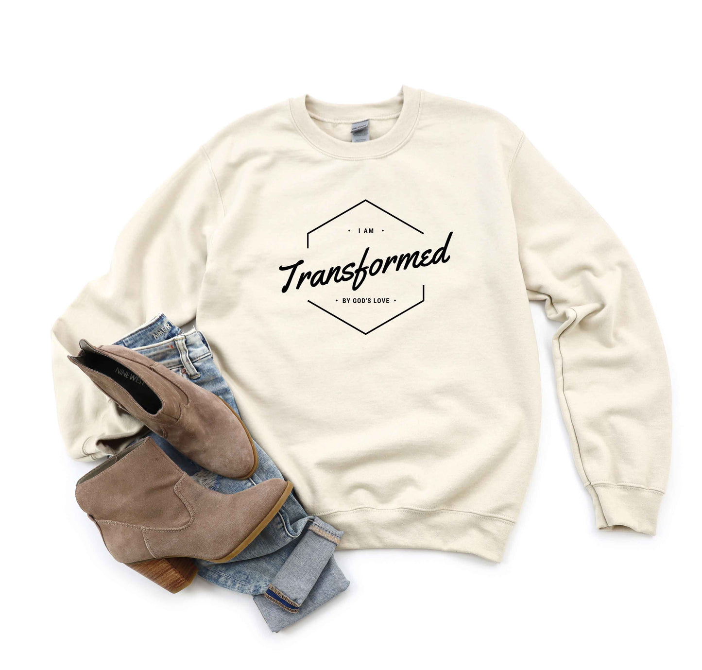 I Am Transformed By God's Love | Sweatshirt