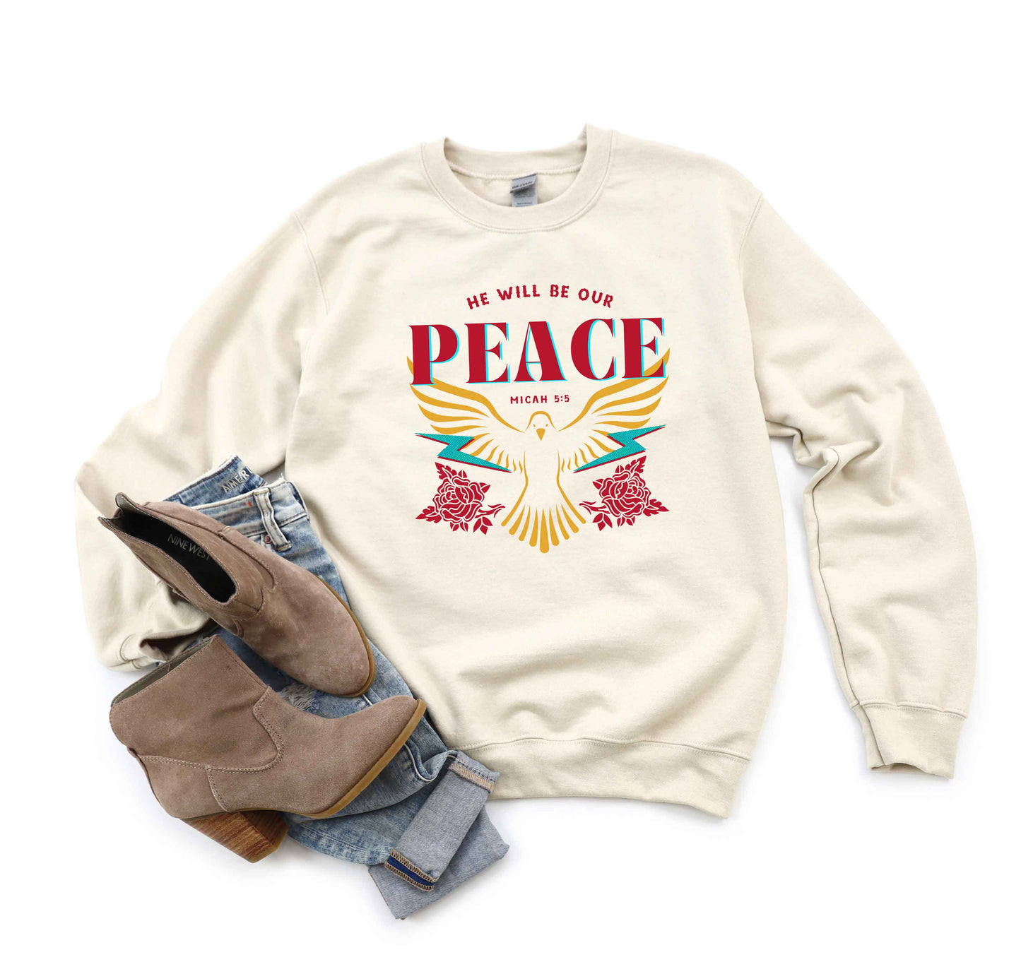 He Will Be Our Peace | Sweatshirt