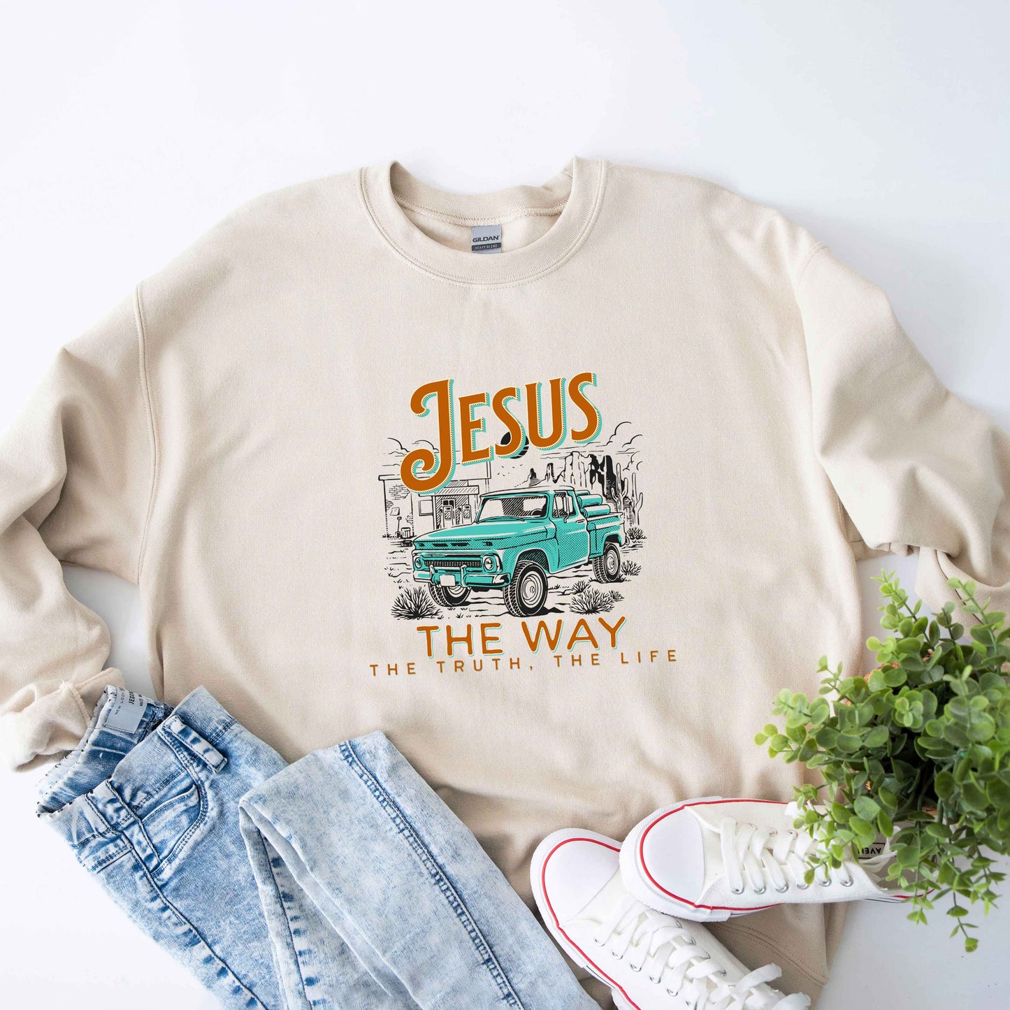 Way Truth Life Truck | Sweatshirt