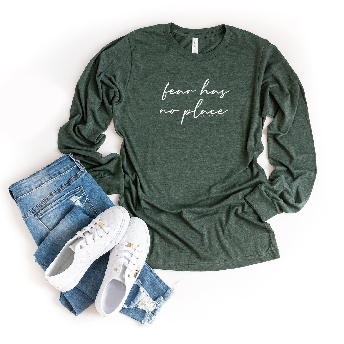 Fear Has No Place | Long Sleeve Crew Neck