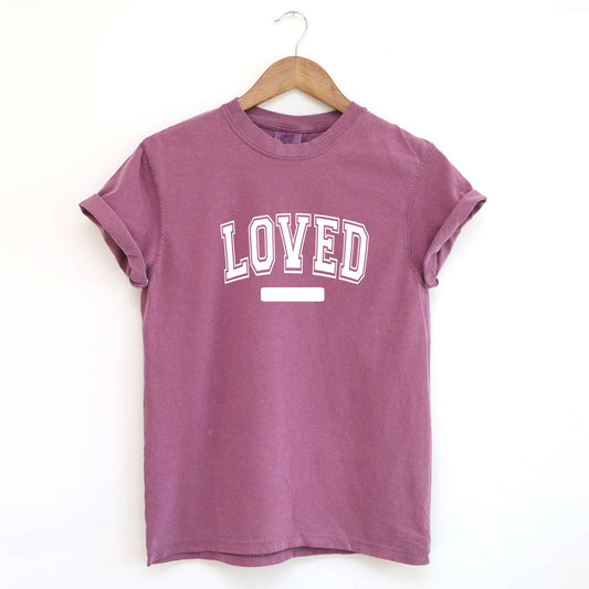 Loved Varsity | Garment Dyed Tee