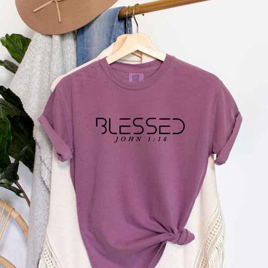 Blessed | Garment Dyed Tee