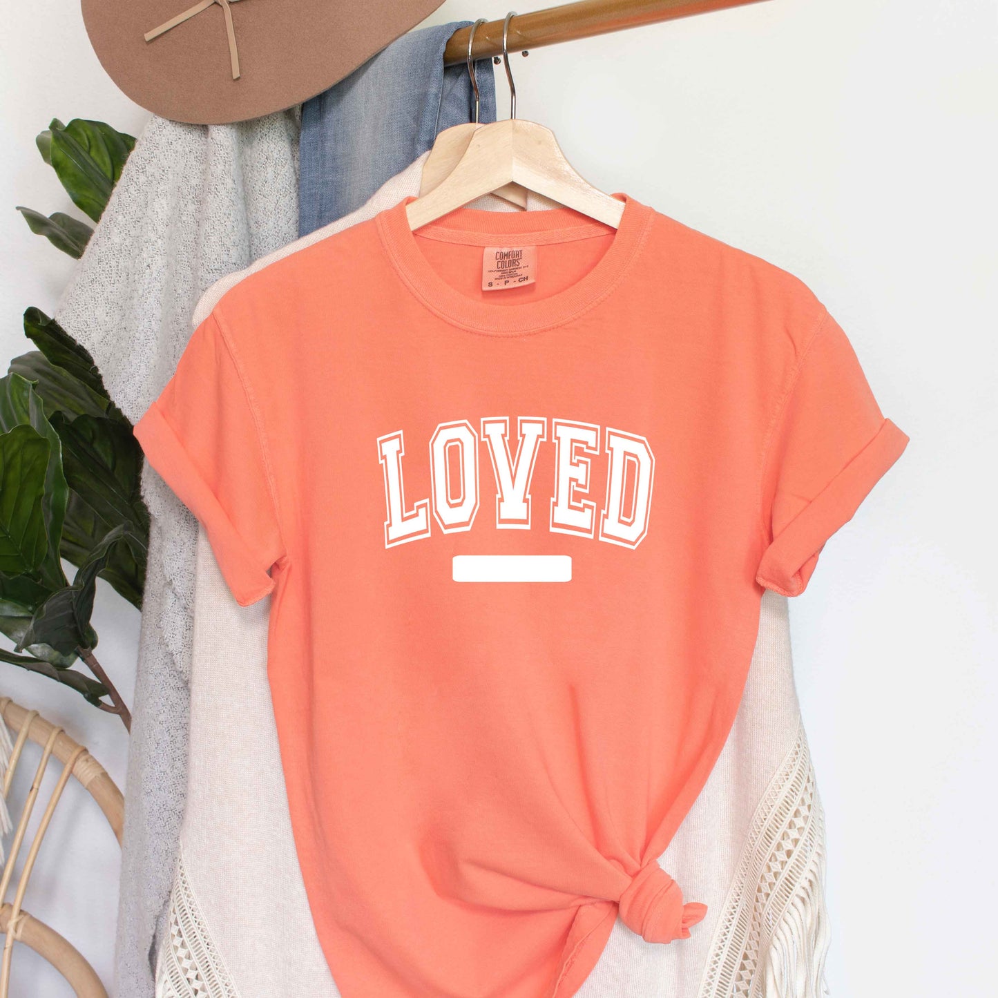 Loved Varsity | Garment Dyed Tee