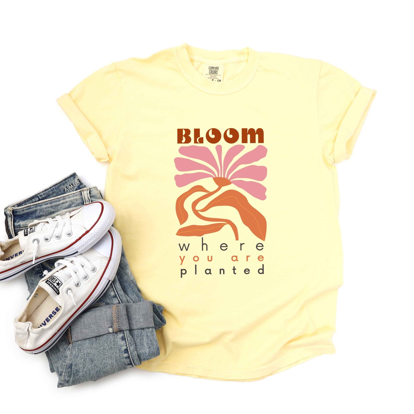 Bloom Boho | Garment Dyed Tee