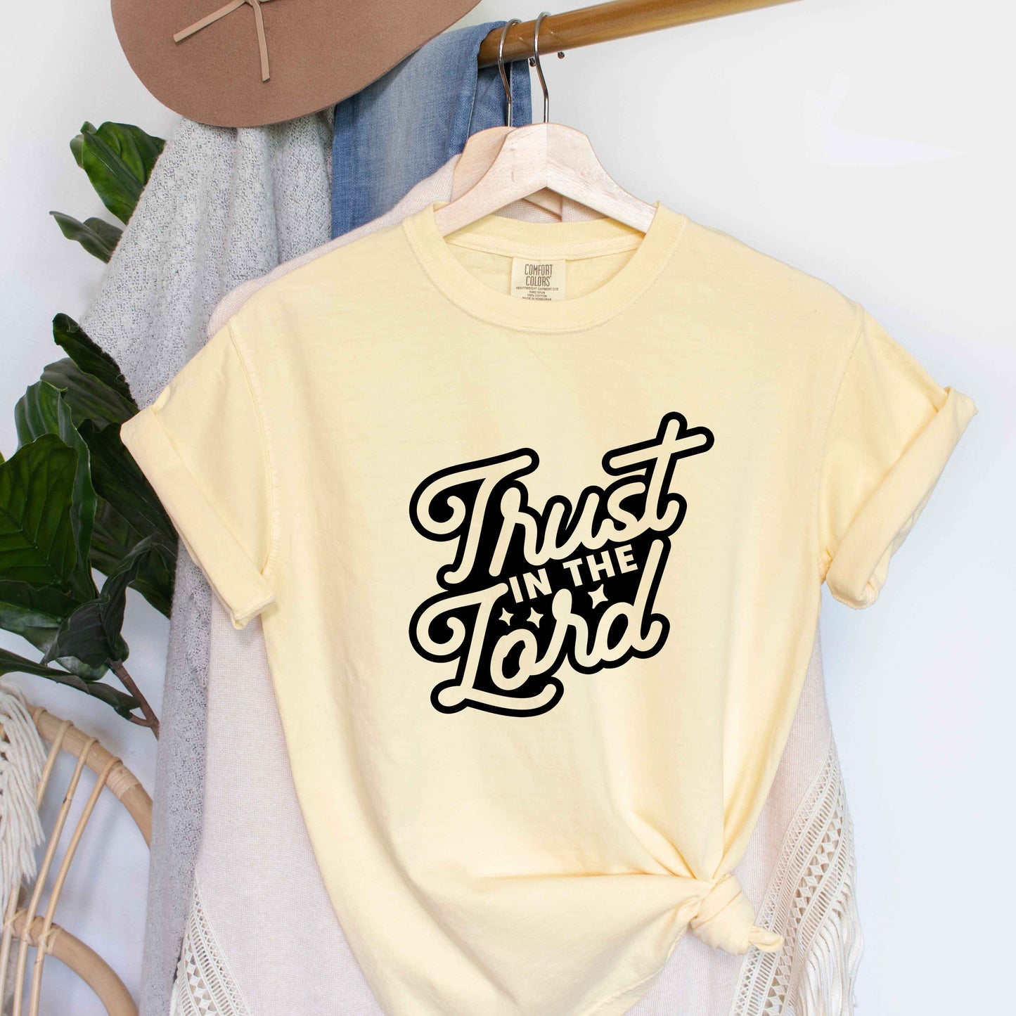 Trust In The Lord | Garment Dyed Tee