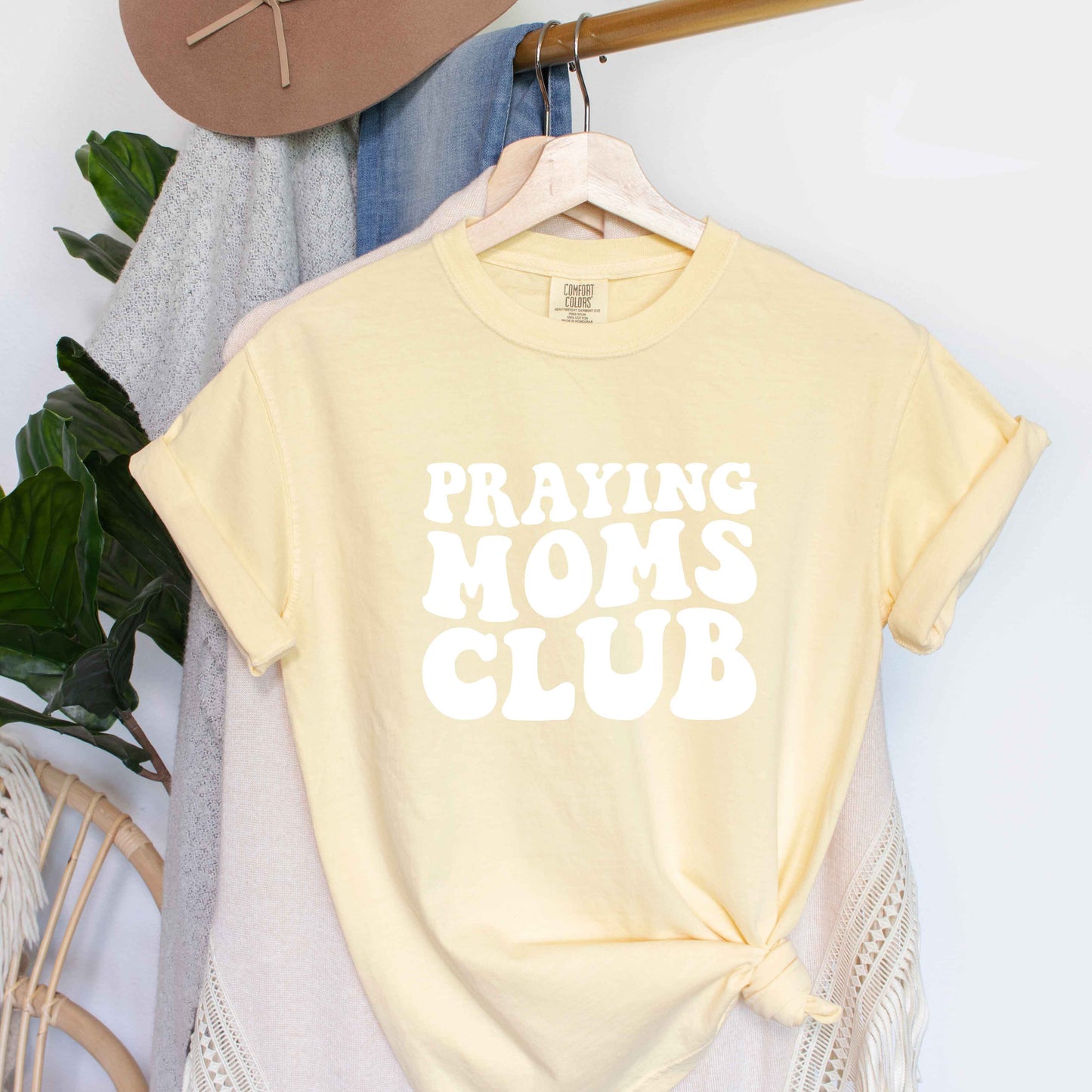 Praying Moms Club | Garment Dyed Tee