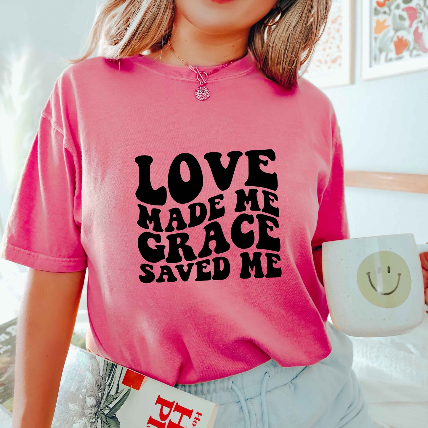 Love Made Me | Garment Dyed Tee