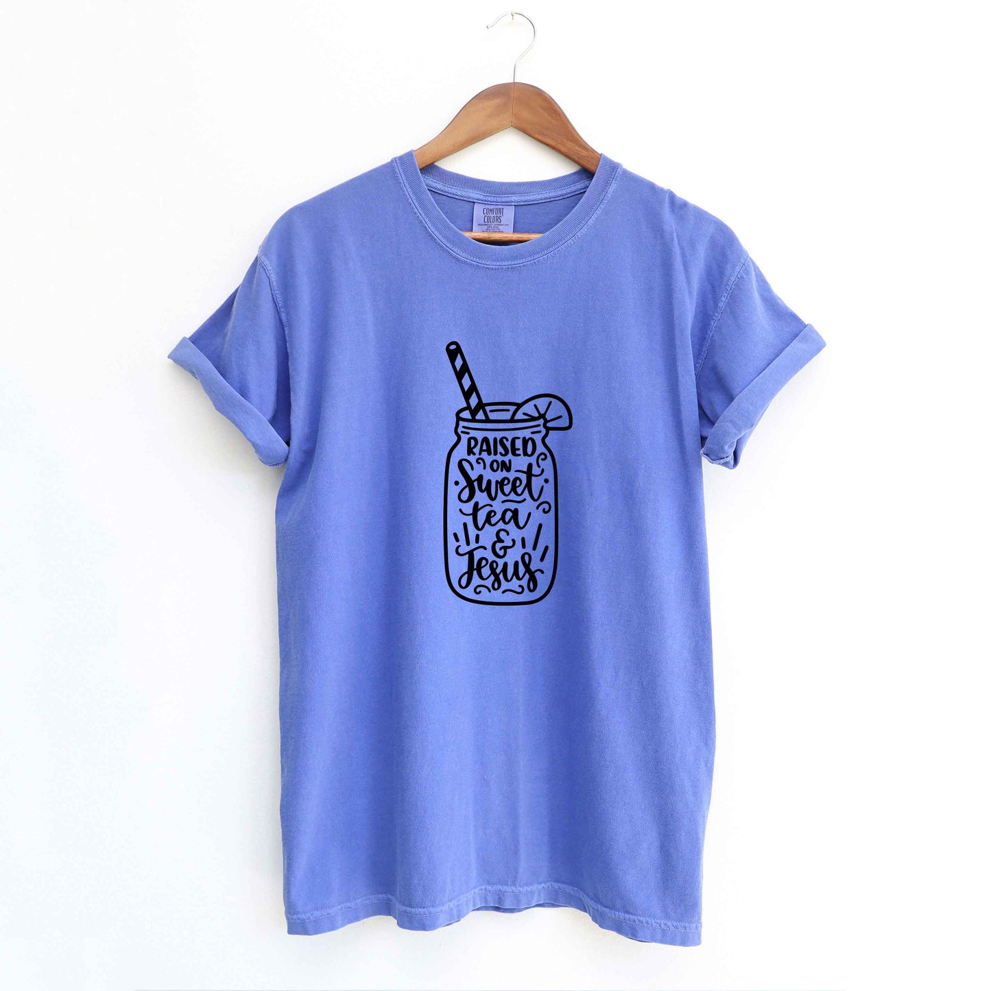 Sweet Tea and Jesus | Garment Dyed Tee