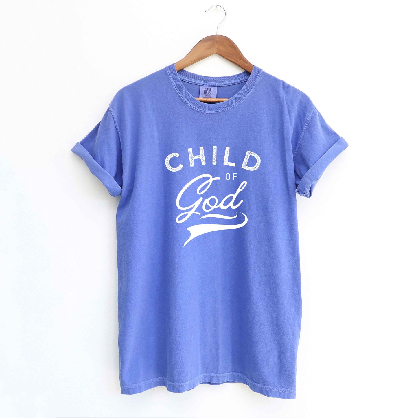 Child Of God Distressed | Garment Dyed Tee