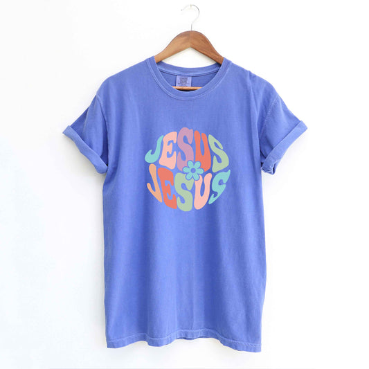 Jesus Flowers | Garment Dyed Tee