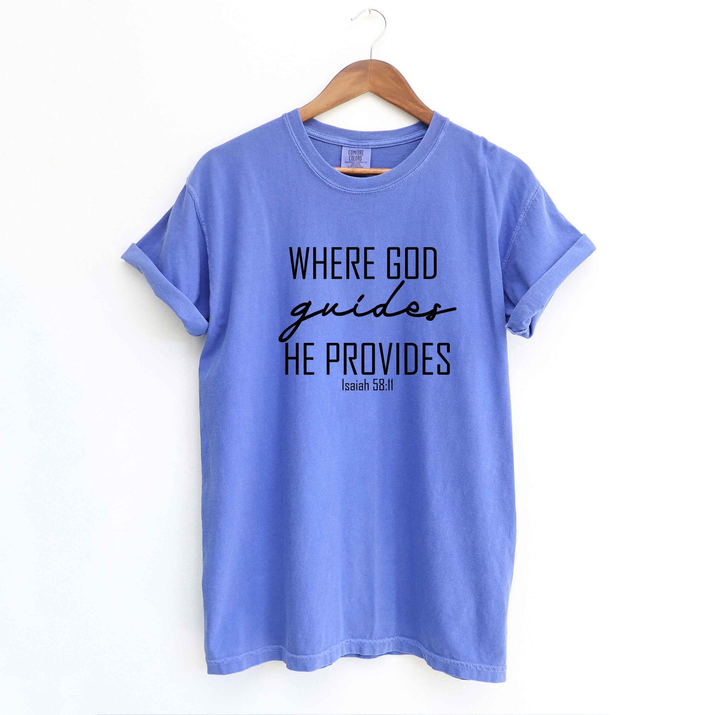 God Provides | Garment Dyed Tee