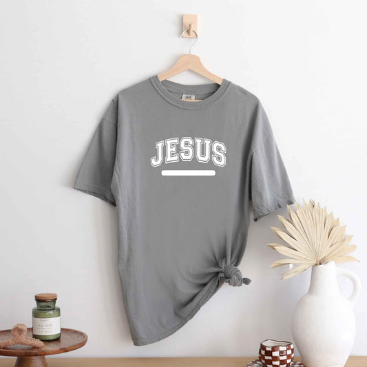 Jesus Varsity | Garment Dyed Tee