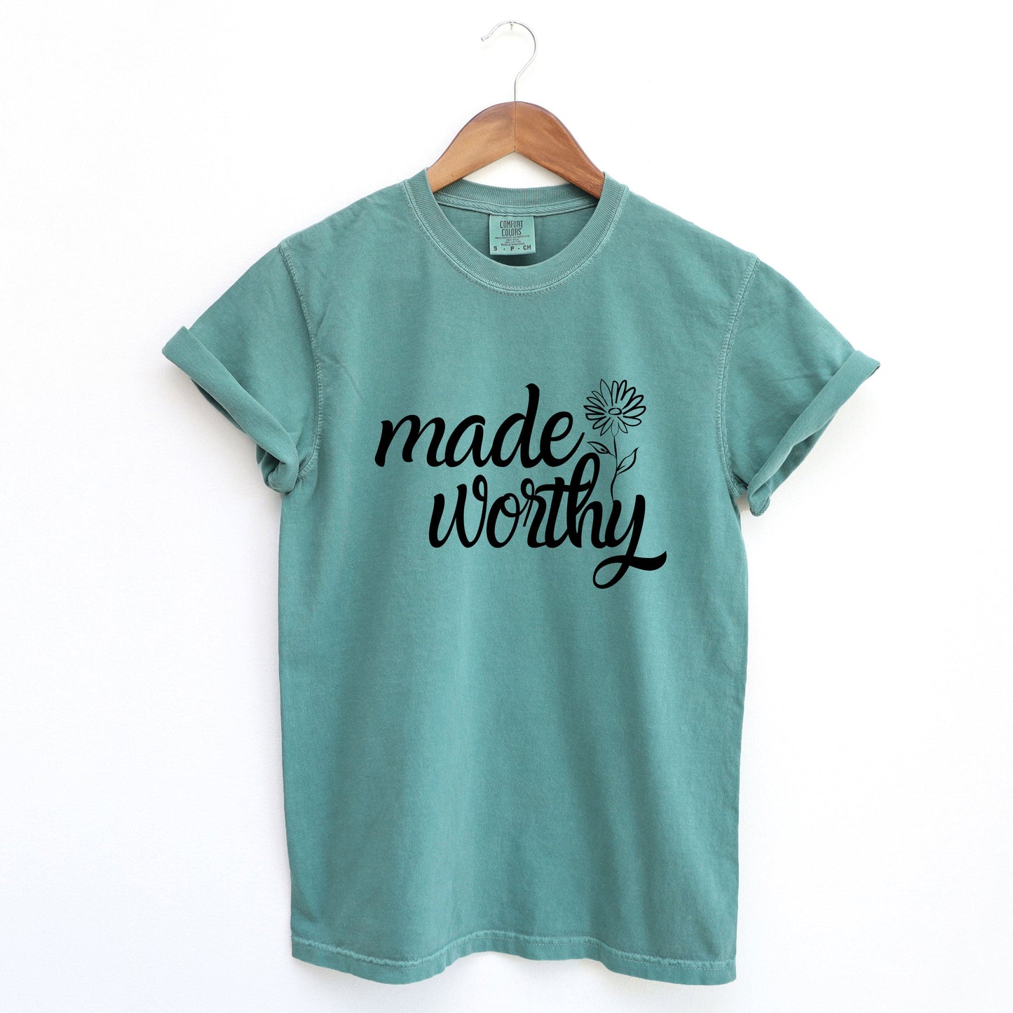 Made Worthy Flower | Garment Dyed Teee