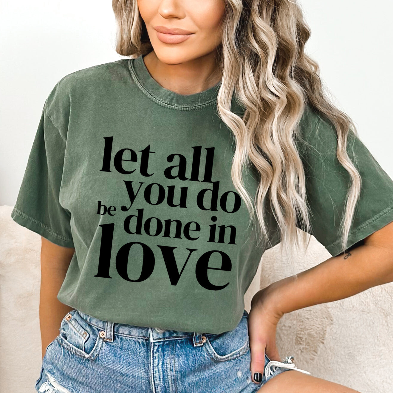 Be Done In Love | Garment Dyed Tee