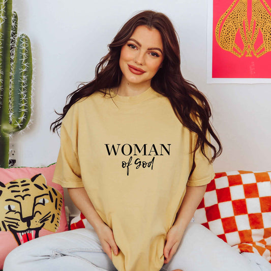 Woman of God | Garment Dyed Tee