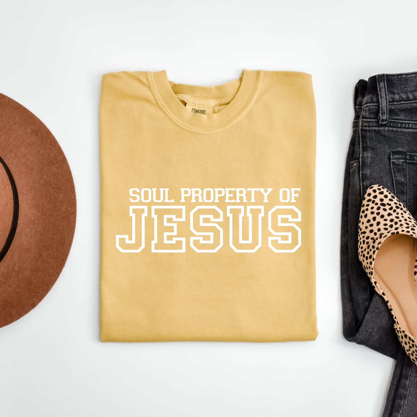 Soul Property Of Jesus | Garment Dyed Tee