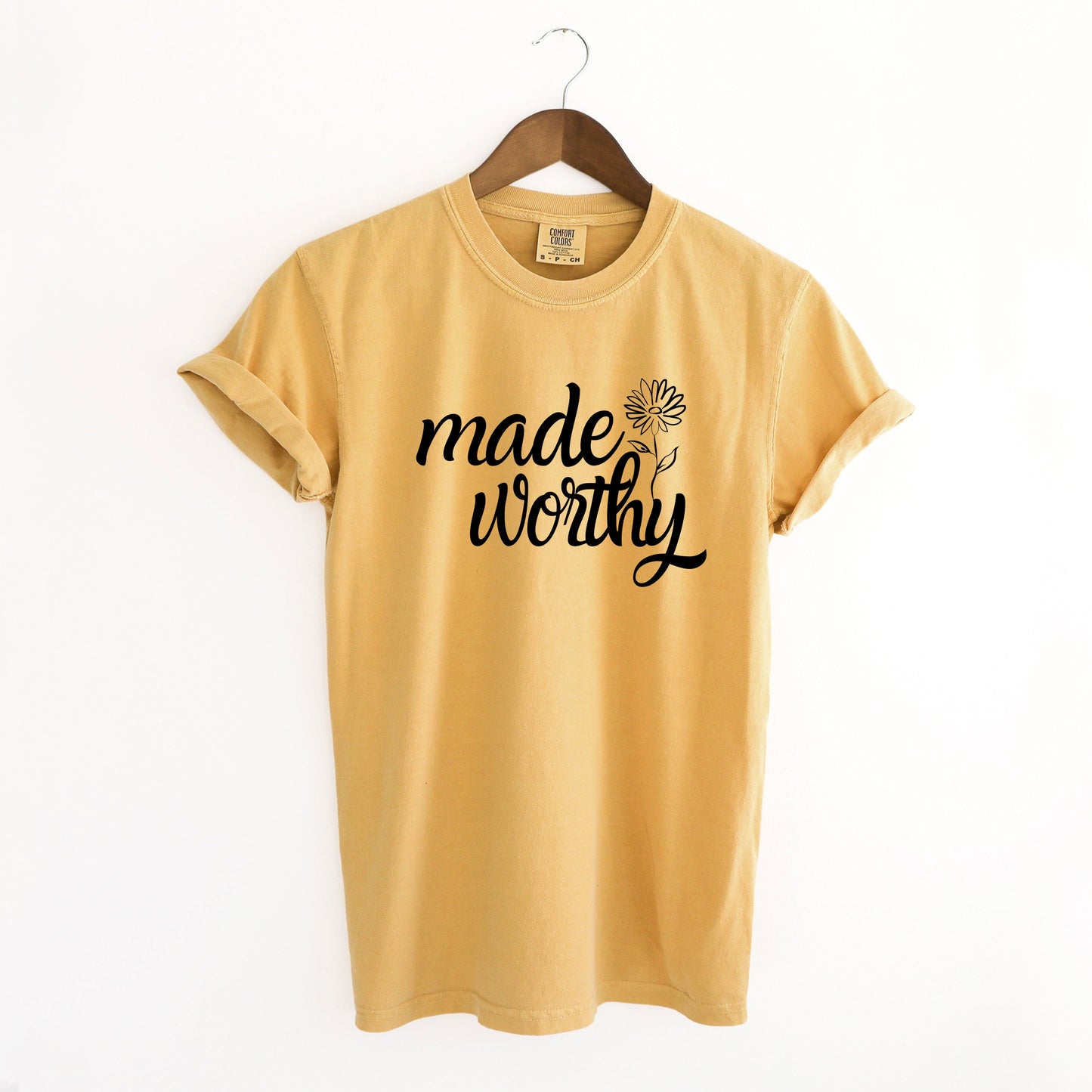 Made Worthy Flower | Garment Dyed Teee