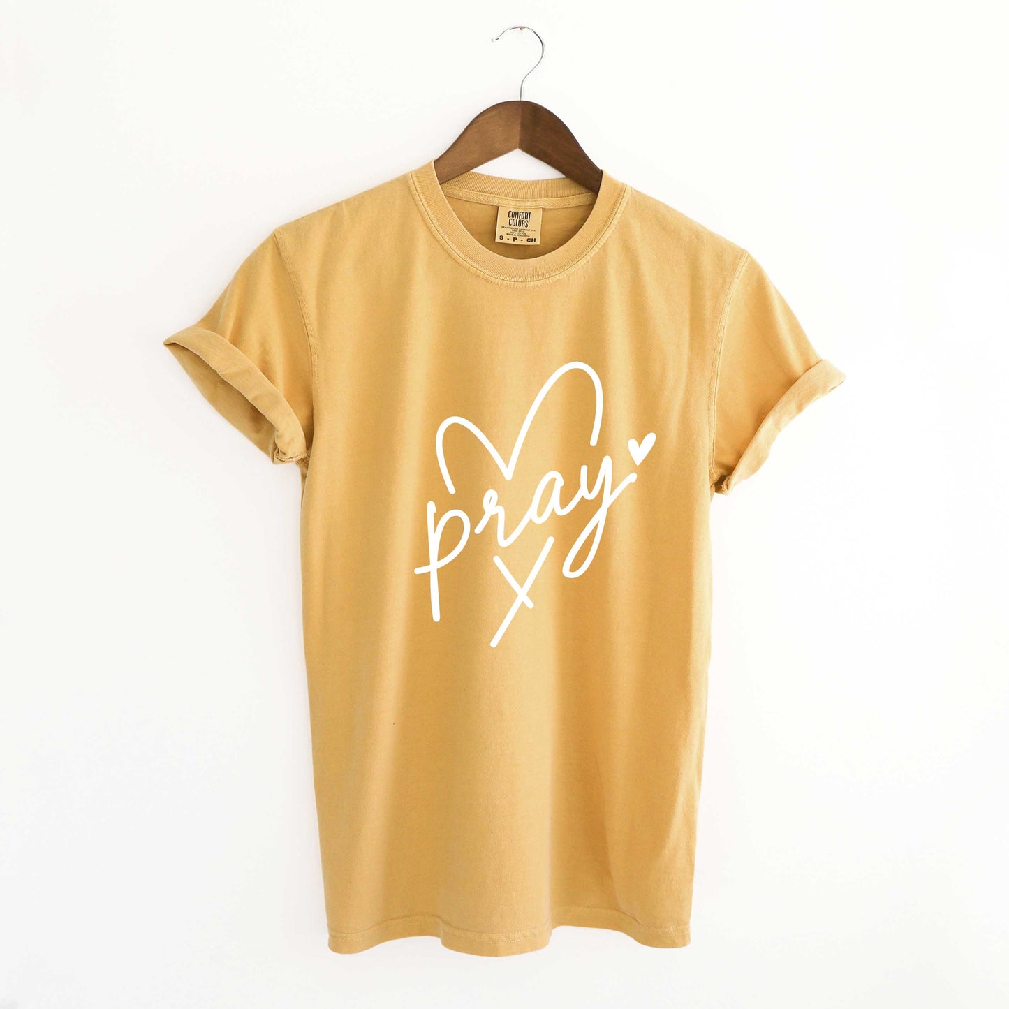 Pray Heart | Garment Dyed Tees