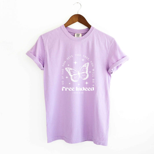 Free Indeed Butterfly | Garment Dyed Tee