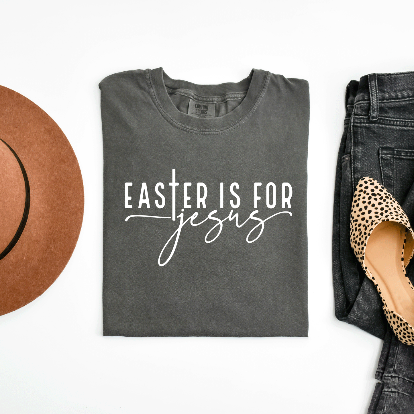 Easter Is For Jesus | Garment Dyed Tee