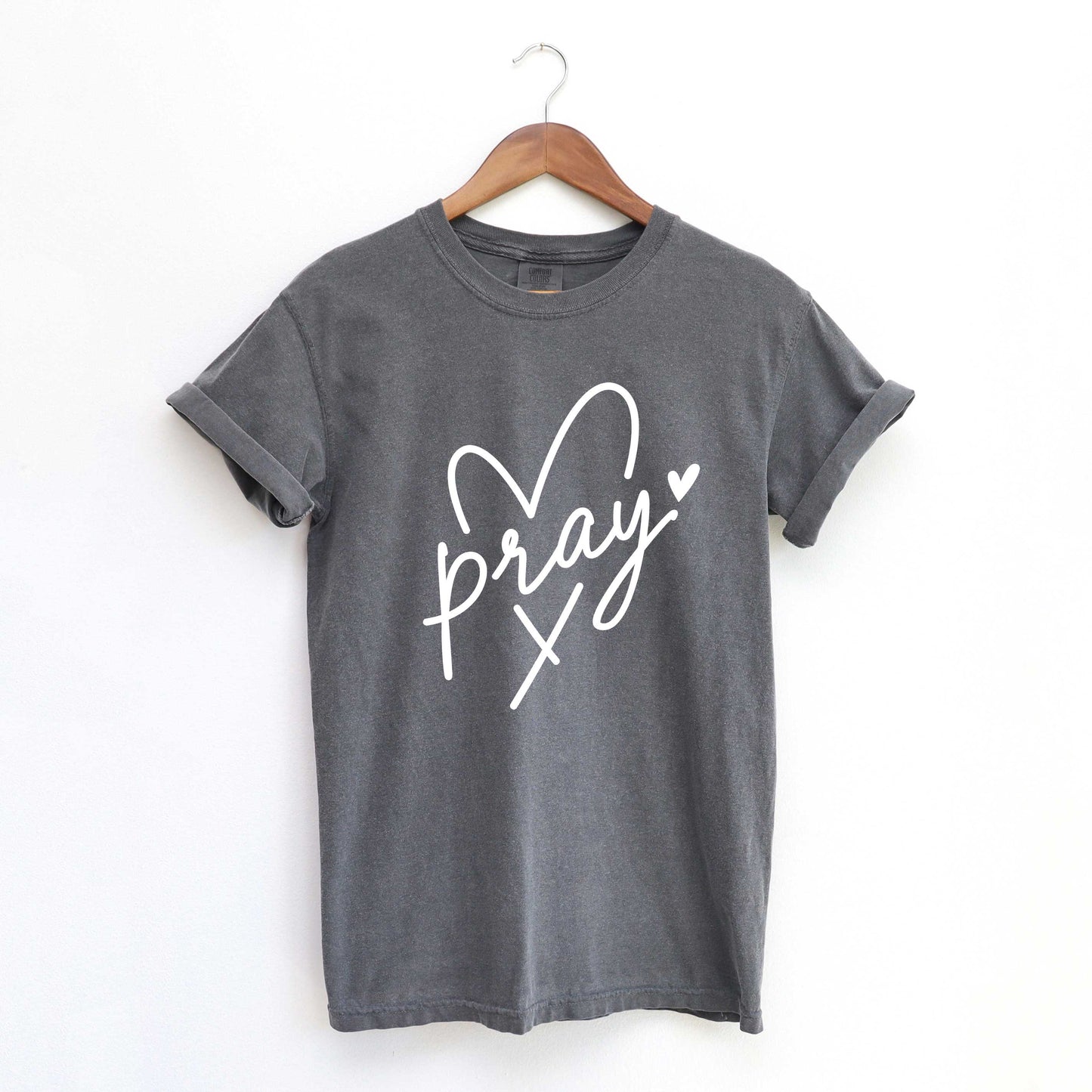 Pray Heart | Garment Dyed Tees