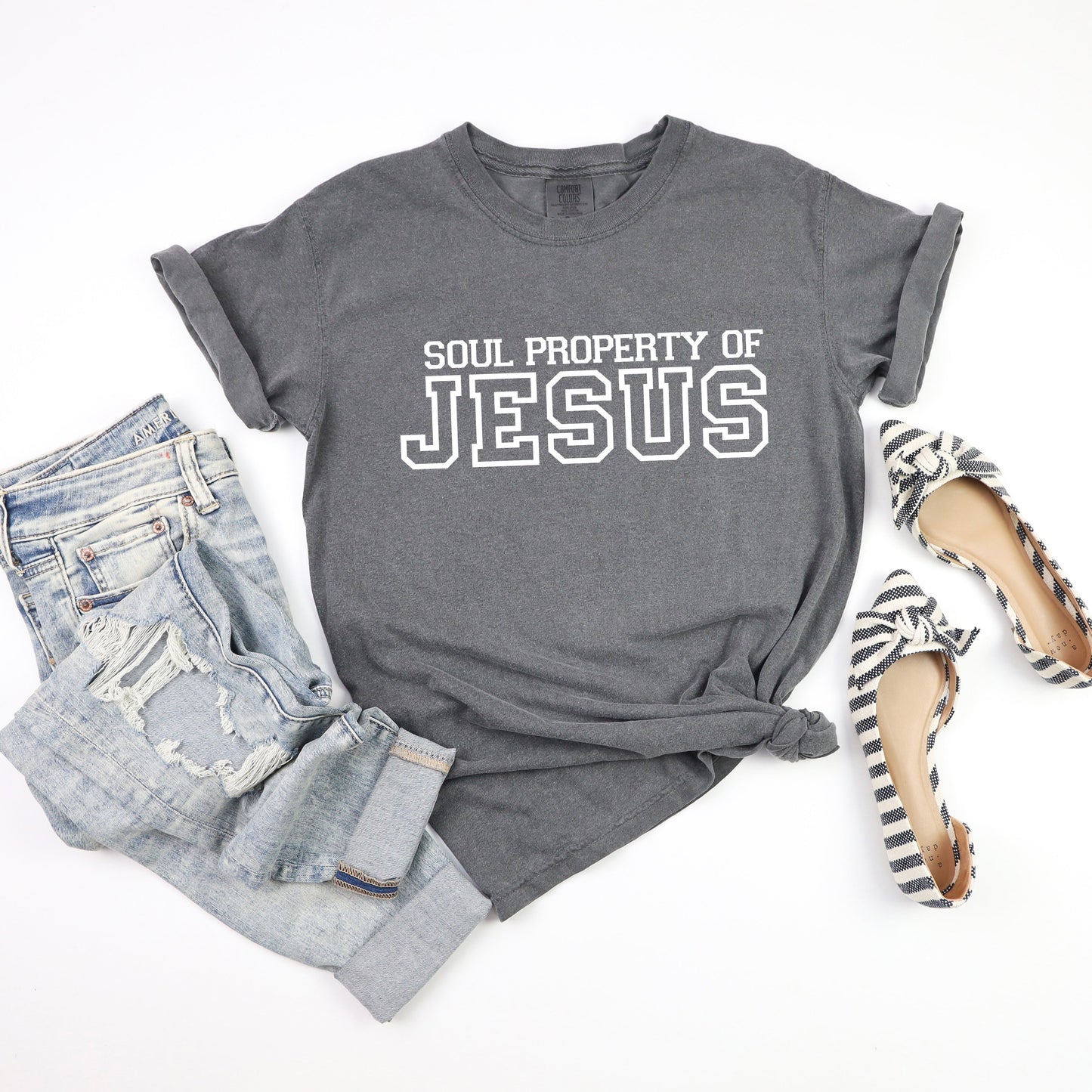 Soul Property Of Jesus | Garment Dyed Tee