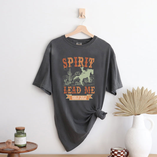 Spirit Lead Me Western | Garment Dyed Tee