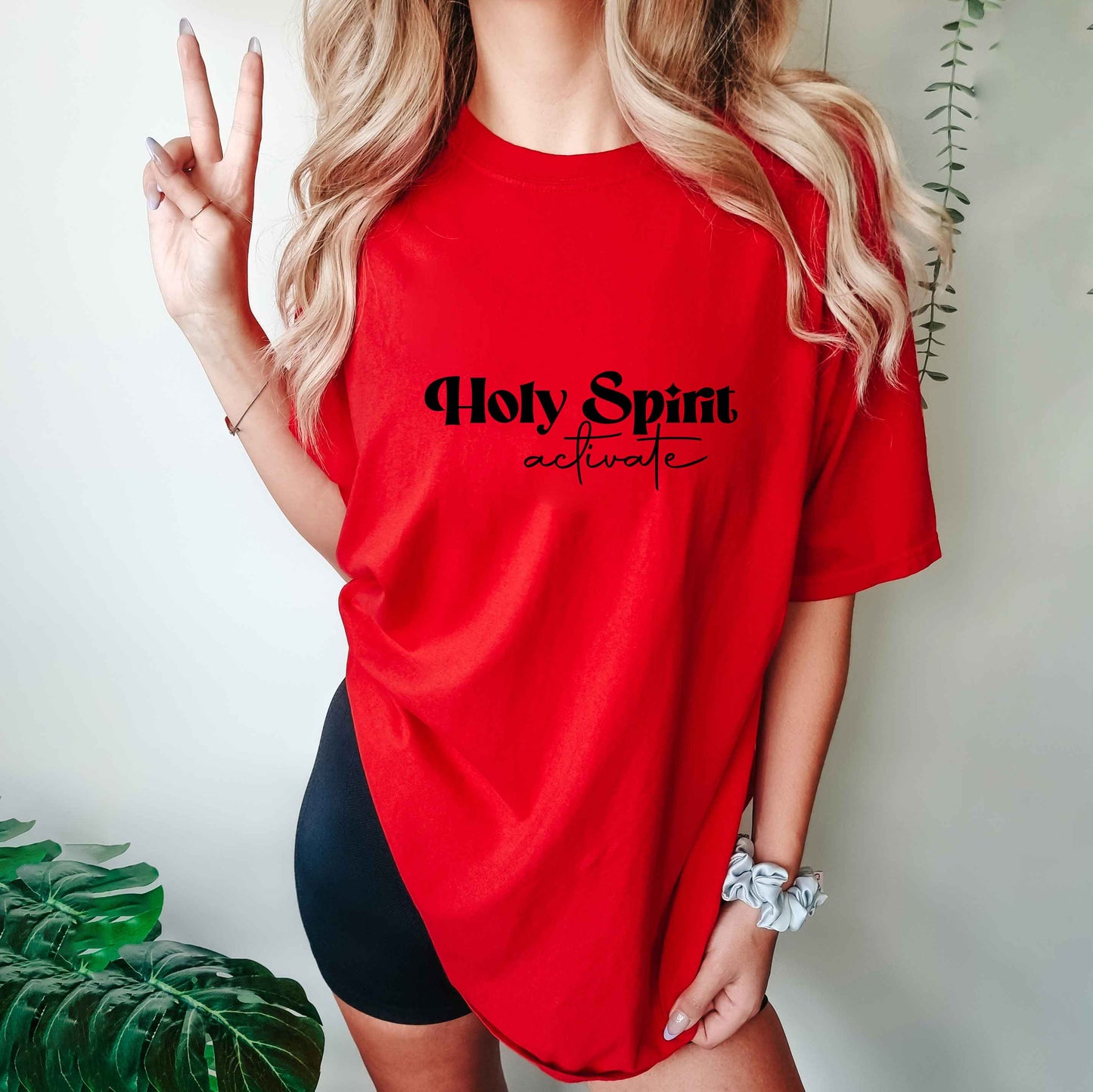 Holy Spirit Activate Star | Garment Dyed Tee