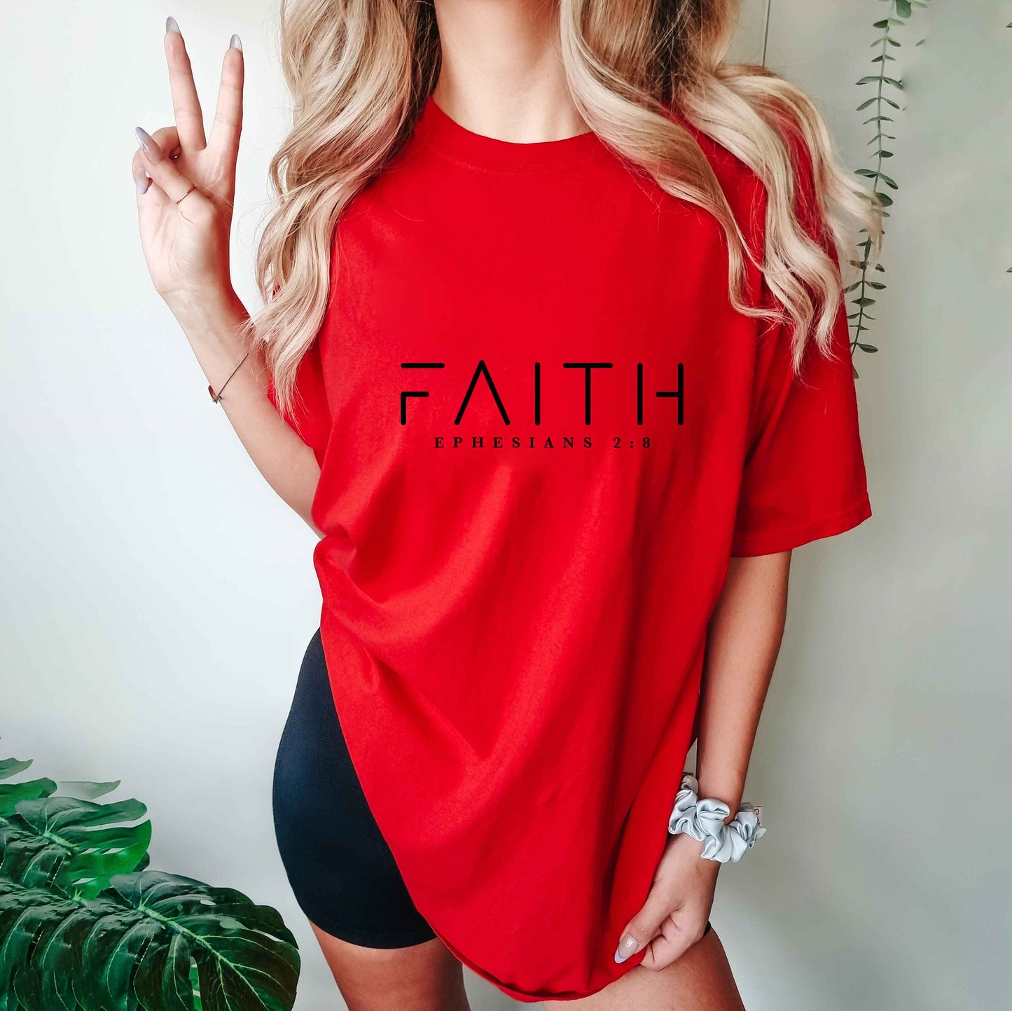 Faith | Garment Dyed Tee