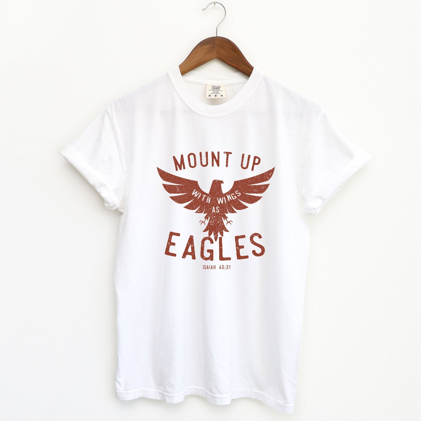 Wings As Eagles | Garment Dyed Teee