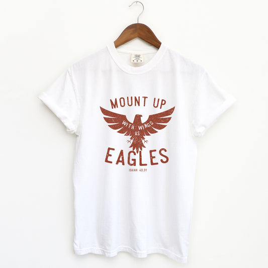 Wings As Eagles | Garment Dyed Teee