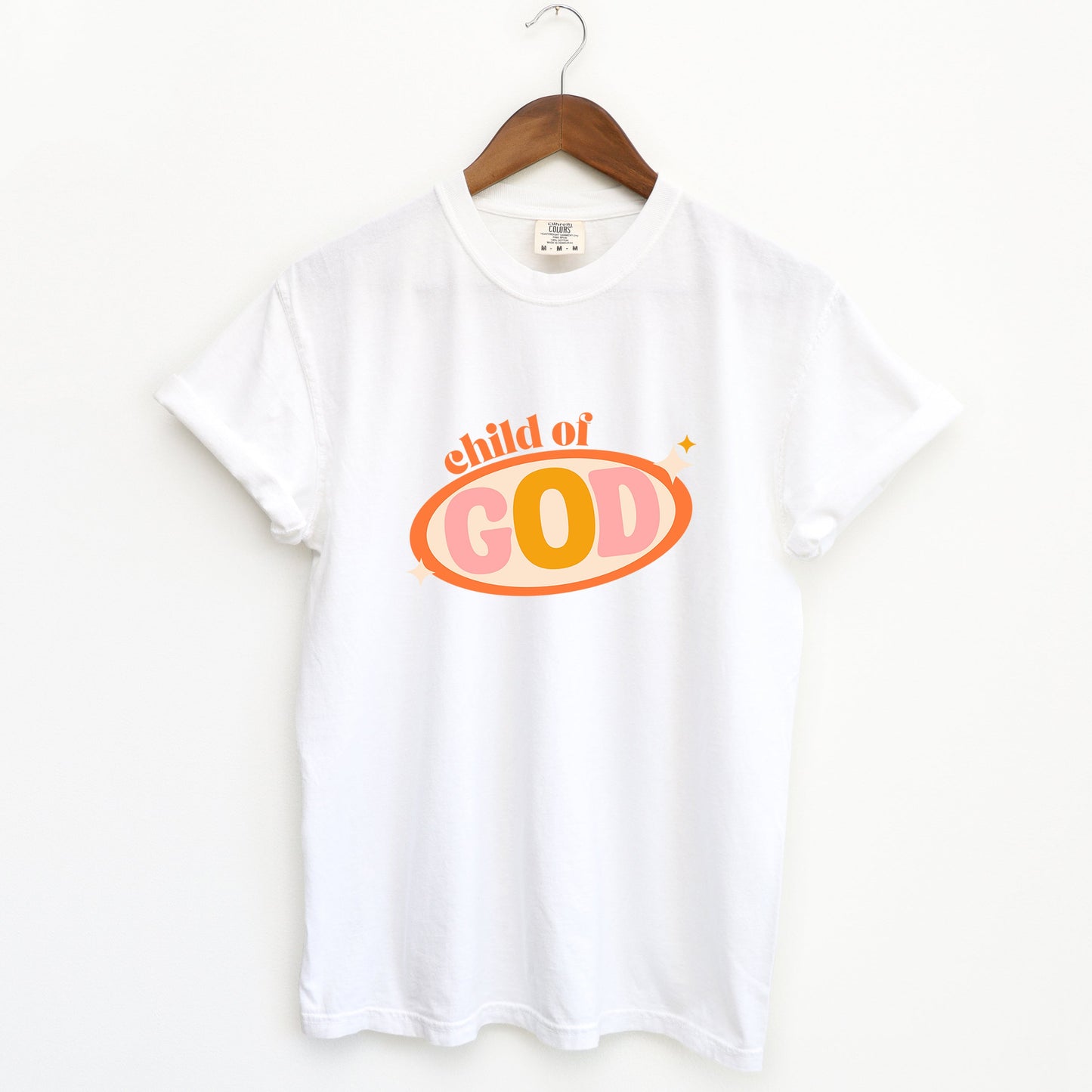 Retro Child of God | Garment Dyed Tee