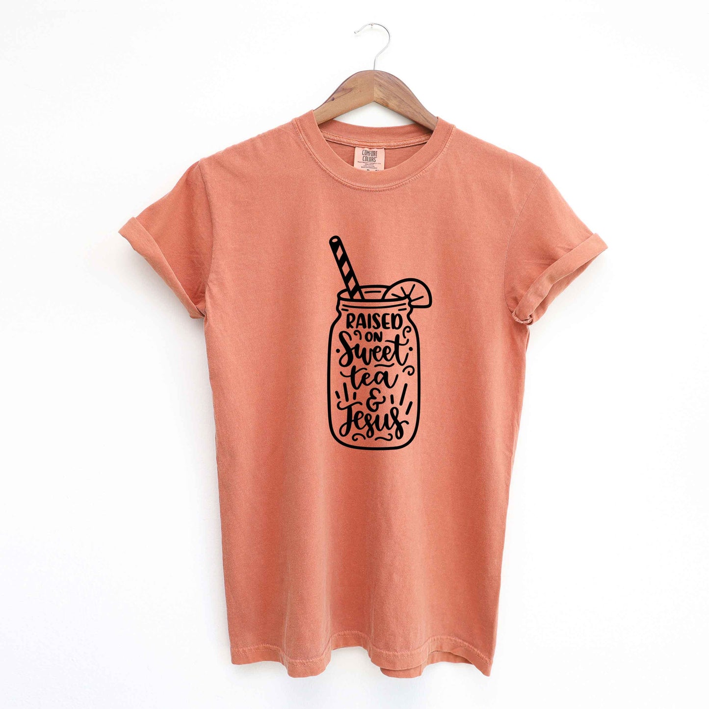 Sweet Tea and Jesus | Garment Dyed Tee