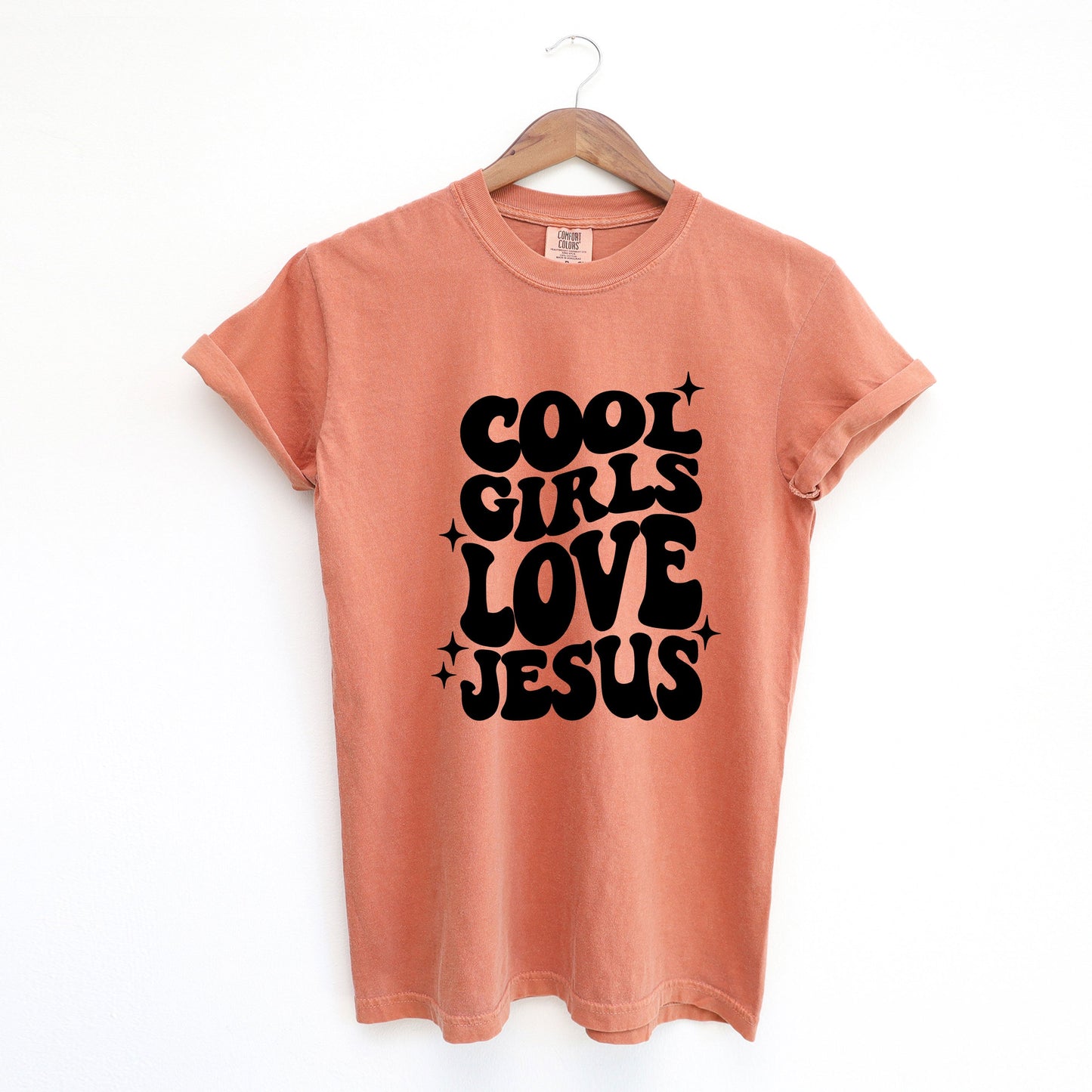 Cool Girls Love Jesus | Garment Dyed Teee