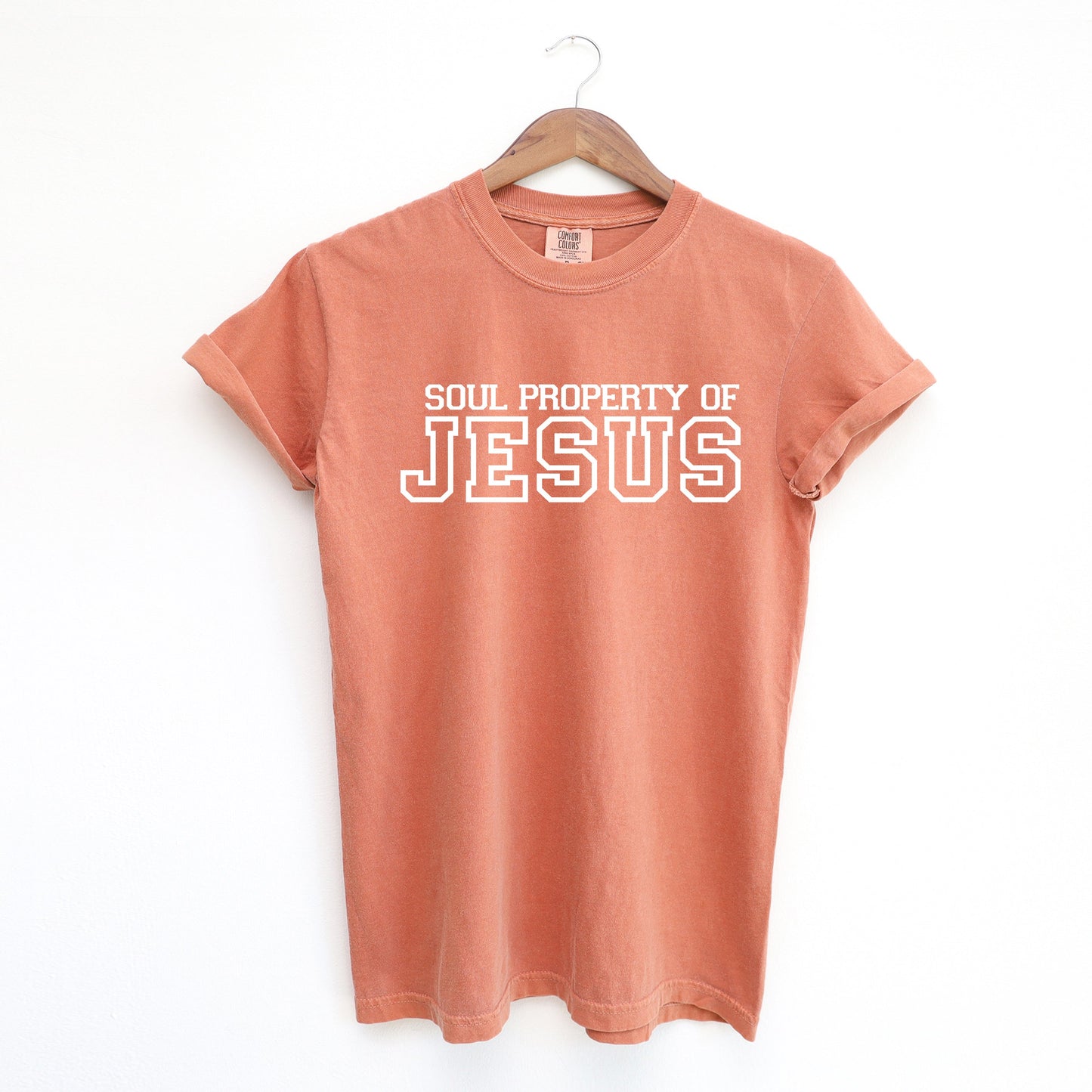 Soul Property Of Jesus | Garment Dyed Tee