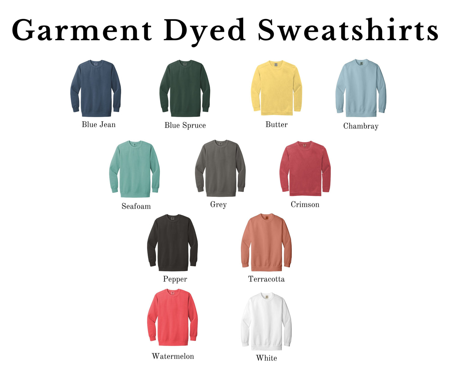 New Creation | Garment Dyed Sweatshirt