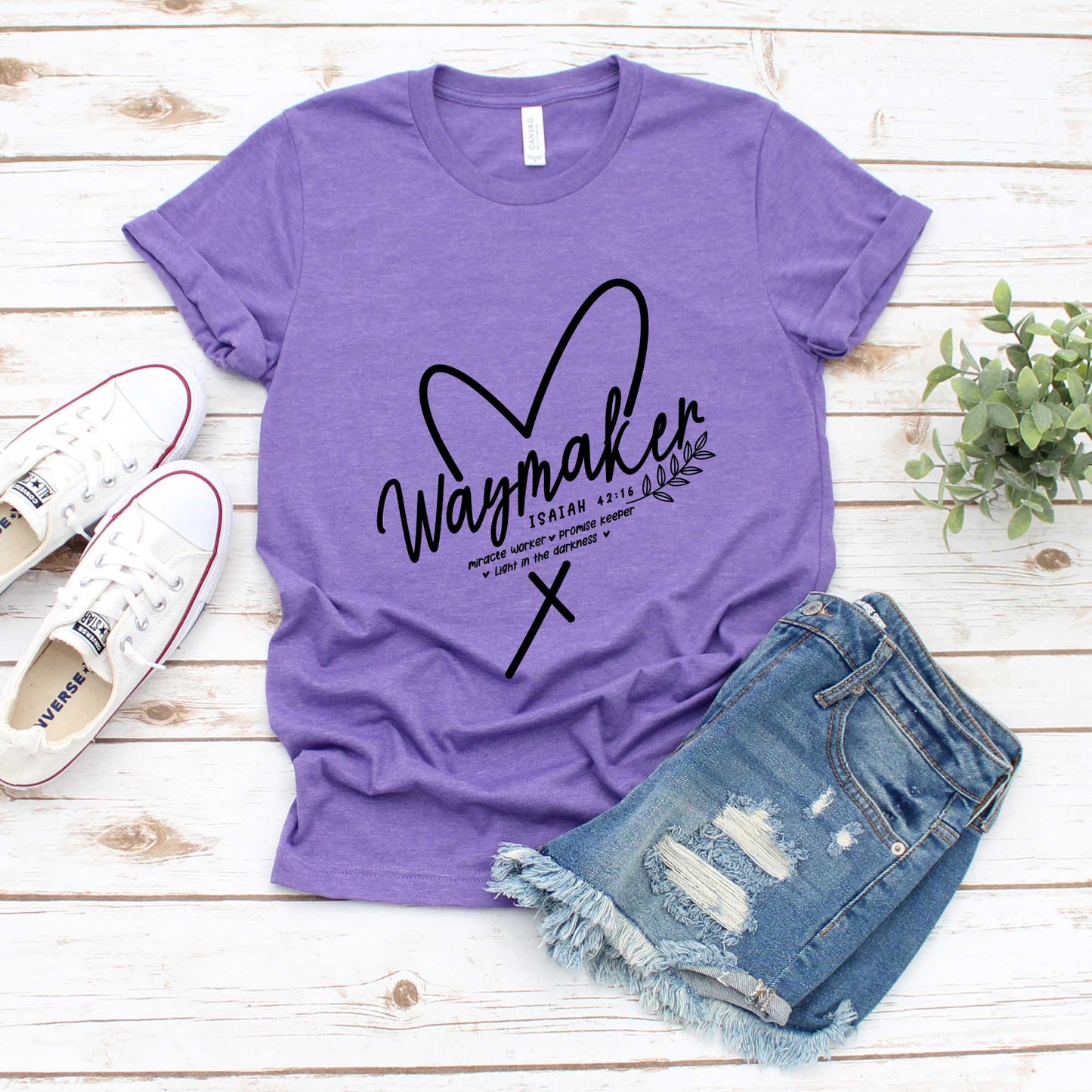 Waymaker Heart | Short Sleeve Crew Neck