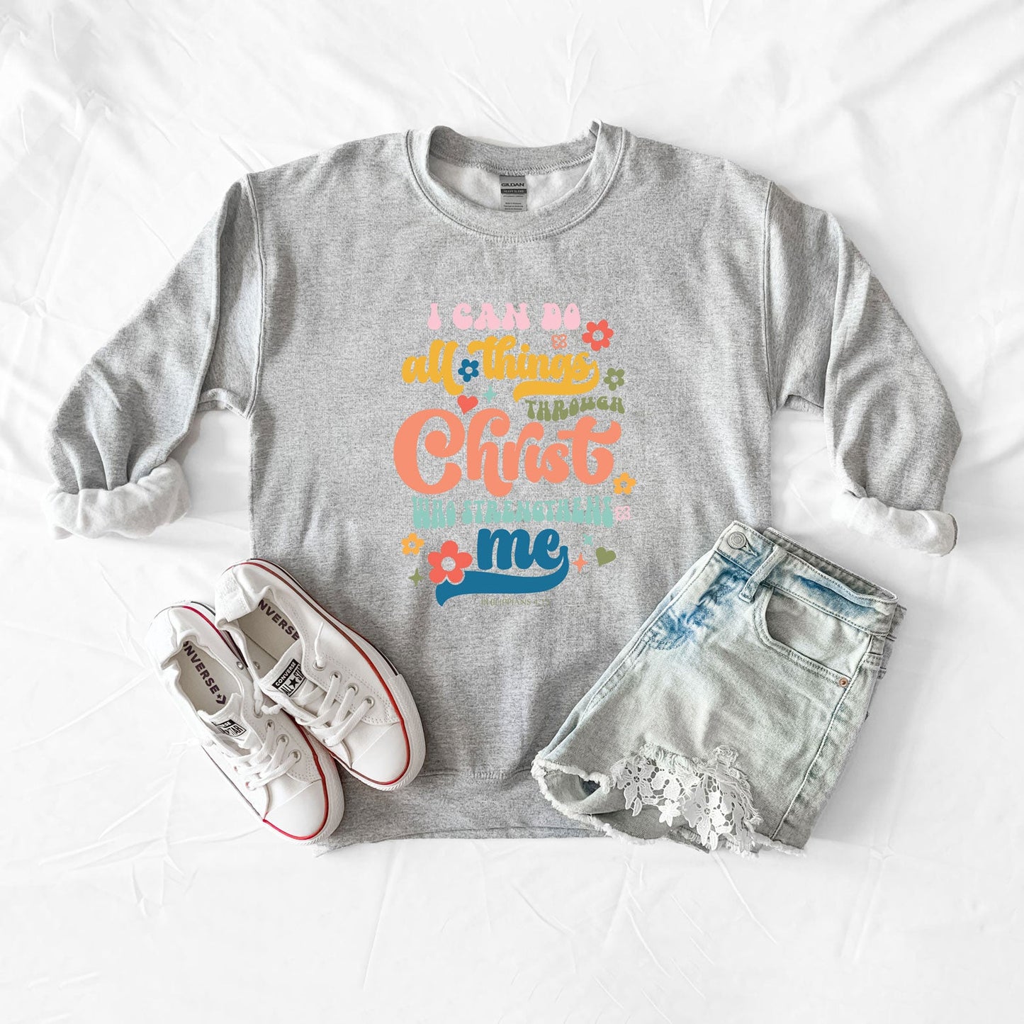 I Can Do All Things Colorful | Sweatshirt