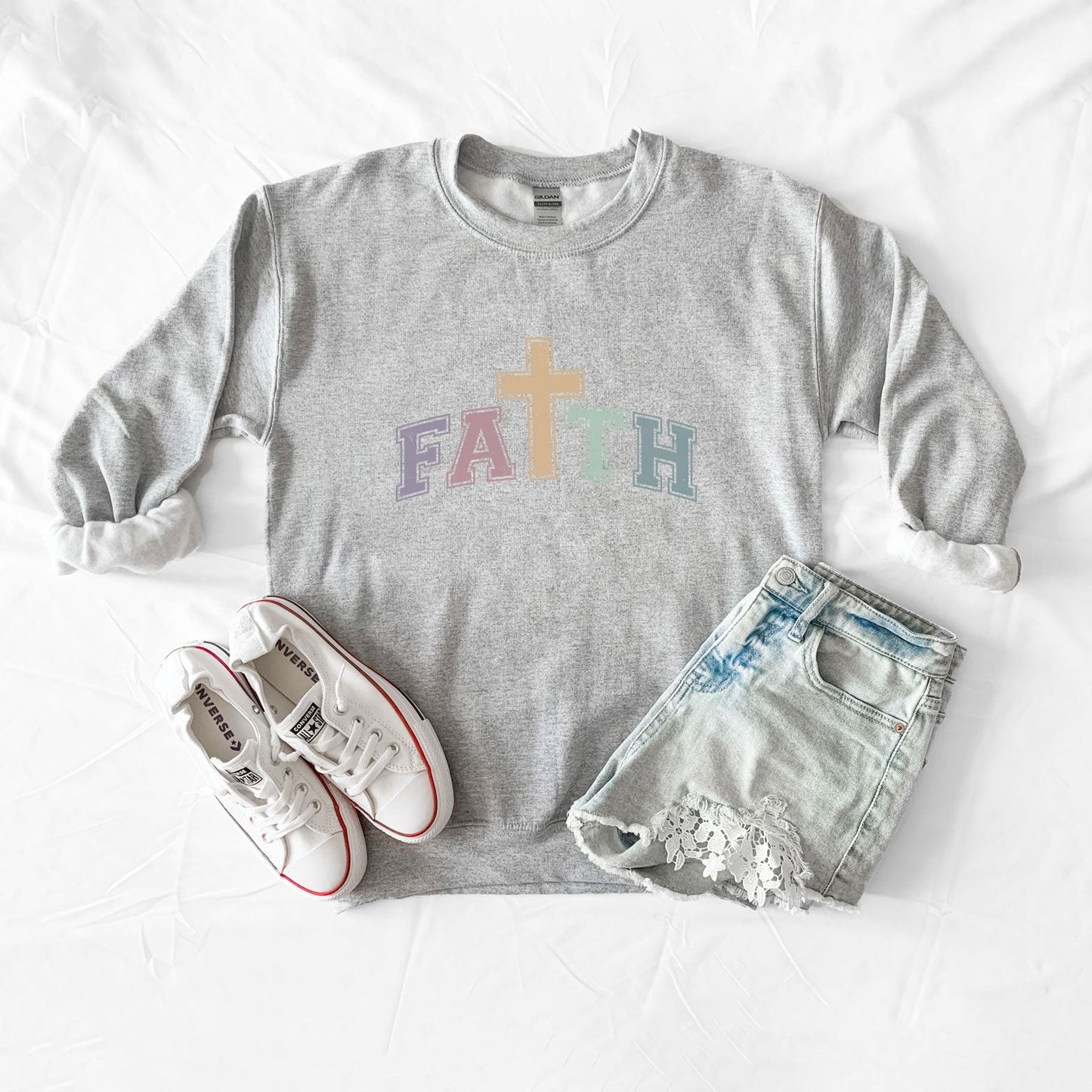 Faith Cross | Sweatshirt