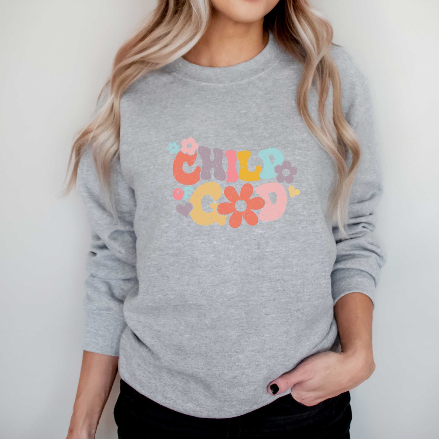 Child Of God Flowers | Sweatshirt