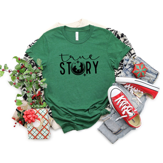 True Story Nativity | Short Sleeve Crew Neck