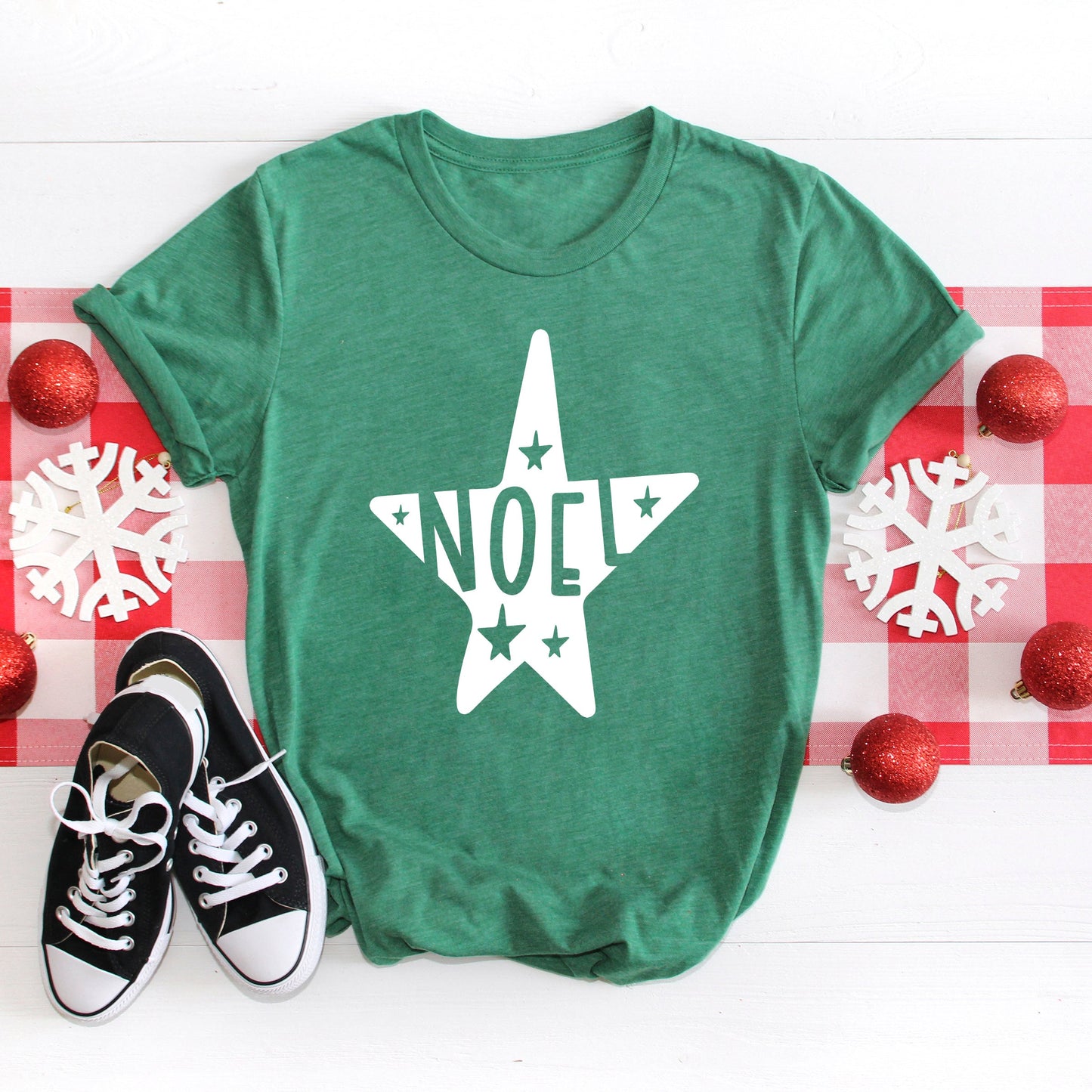 Noel Star | Short Sleeve Crew Neck