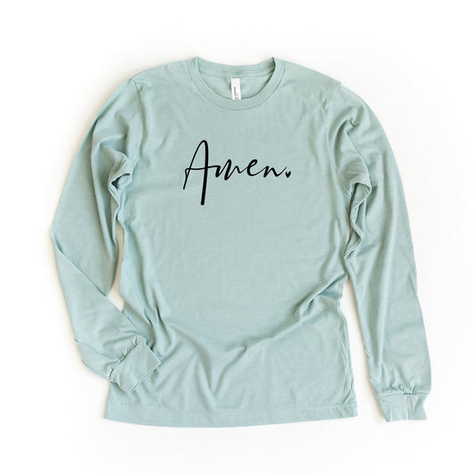 Amen Heart | Long Sleeve Crew Neck